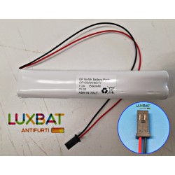 Batteria Ricaricabile NOTIFIRE 7,2V 1,5Ah Ni-Mh con connettore