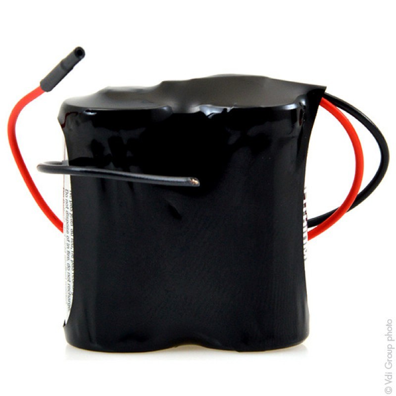 Batteria al Litio 2CR123A PANASONIC 3V 2,9Ah con cavi per porte automatiche CARDIN CRR841E00