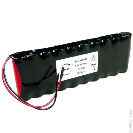 Batteria Ricaricabile 12V 700mAh Ni-Cd ARTS per Porte Automatiche MICOM ALL