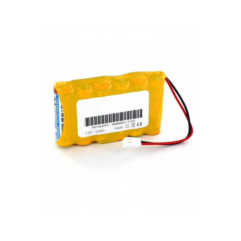 Batteria Ricaricabile 7,2V 2,7Ah GP BATTERY per CEFAR MYO 4,ACTIV 4, REHAB 4 PRO