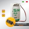 Batteria al Litio SAFT LSH20 3,6V 13Ah compatibile BEGHELLI