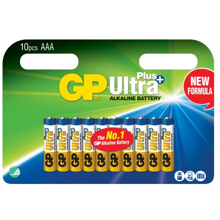 Gp Batteries blister 10 AAA ministilo alcaline Ultra Plus 1,5V - GP24AUP-2UD10