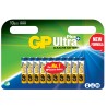 Gp Batteries blister 10 AAA ministilo alcaline Ultra Plus 1,5V - GP24AUP-2UD10
