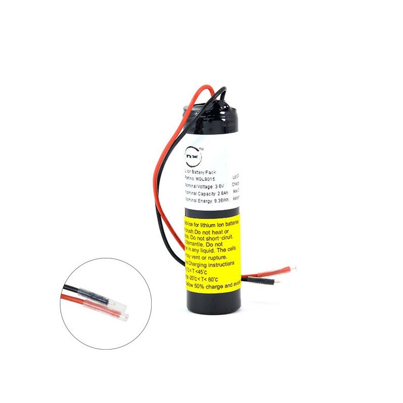 Batteria Ricaricabile Li-Ion SAMSUNG ICR18650-26JM+PCM+CAVI 3,6V 2,6Ah