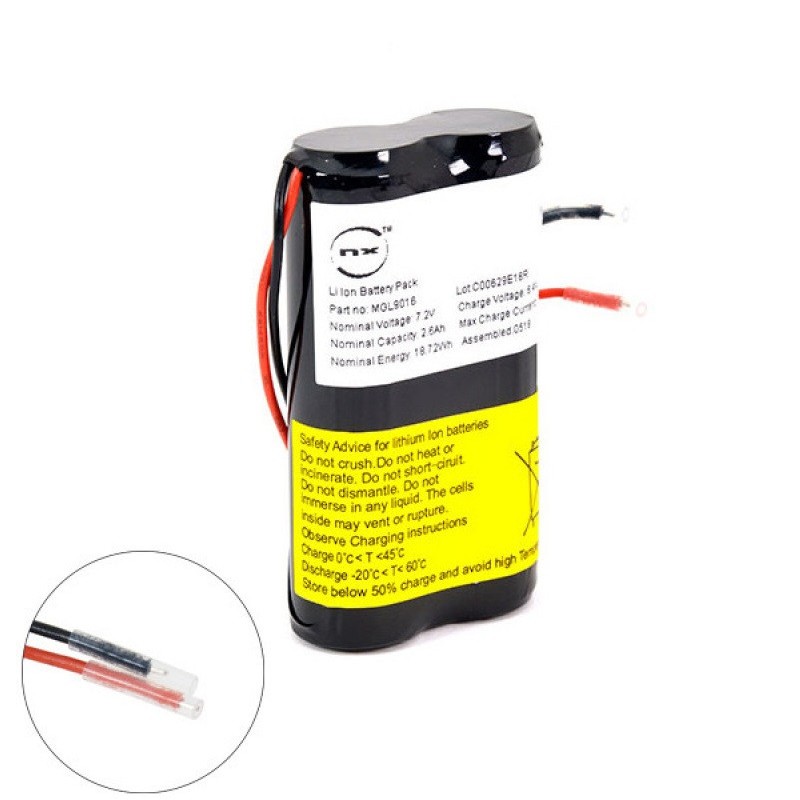 Batteria Ricaricabile Li-Ion SAMSUNG ICR18650-26JM-2S1P+PCM+CAVI 7,2V 2,6Ah