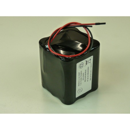 Batteria Ricaricabile Li-Ion SAMSUNG ICR18650-26J-2S4P+PCM+CAVI 7,2V 10,4Ah