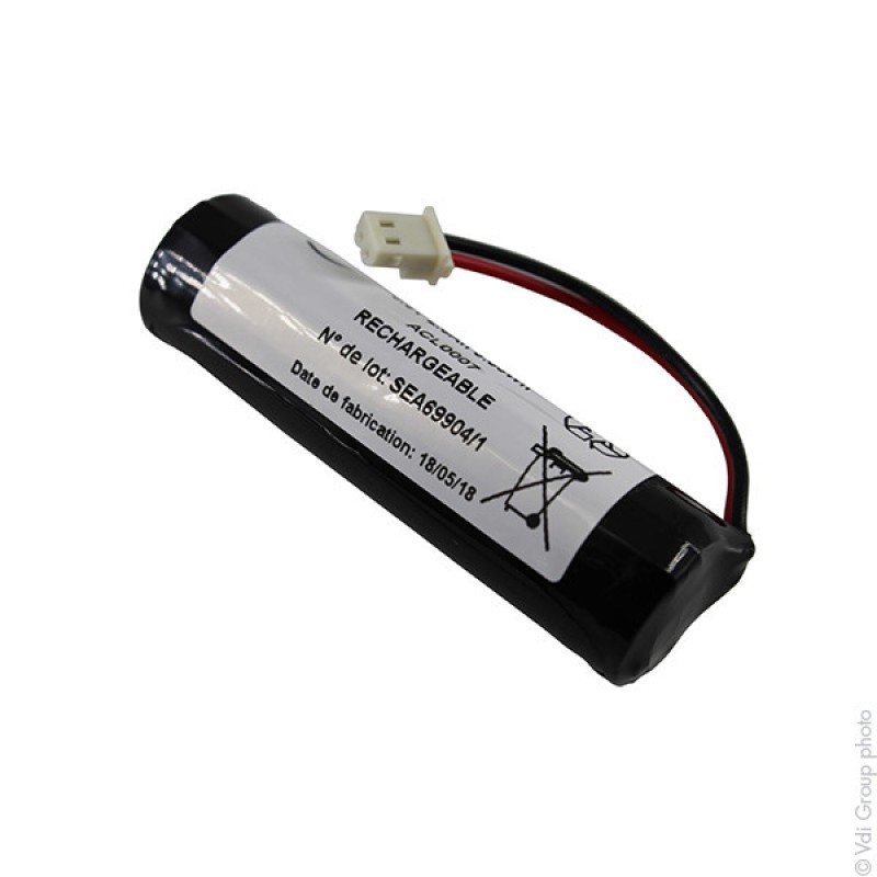 Batteria Ricaricabile Li-Ion SAMSUNG ICR18650-26JM-1S1P+PCM+CONNETTORE MOLEX 5264 3,6V 2,6Ah