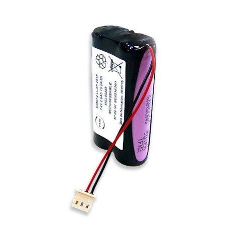 Batteria Ricaricabile ALGO 3I Li-Ion SAMSUNG ICR18650-26JM-2S1P+PCM 7,2V 2,6Ah