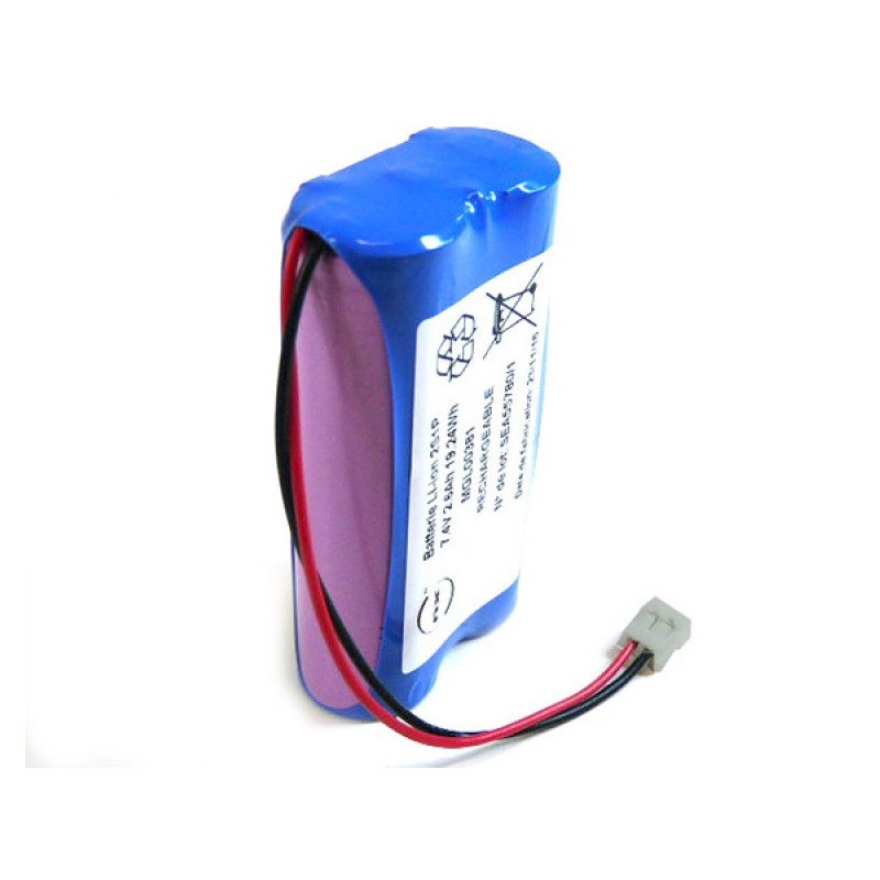 Batteria Ricaricabile Li-Ion SAMSUNG ICR18650-26JM-2S1P+PCM+CONNETTORE JST 7,2V 2,6Ah