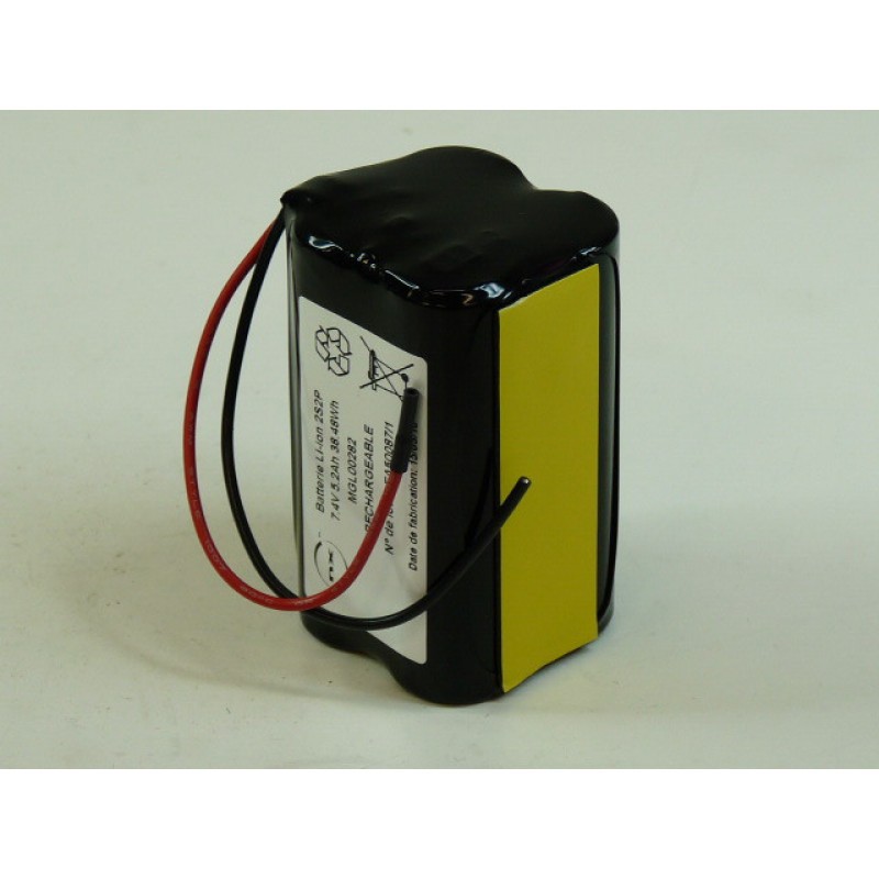 Batteria Ricaricabile Li-Ion SAMSUNG ICR18650-26J-2S2P+PCM+CAVI 7,2V 5,2Ah
