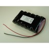 Batteria Ricaricabile Li-Ion SAMSUNG ICR18650-26J-3S2P+PCM+CAVI 10,8V 5,2Ah