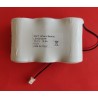 Batteria SAFT LSH20-1S3P 3,6V 39Ah con connettore Molex per contatori gas / luce