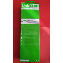 MULTIPRESA CIABATTA LINKLED SCHUKO 5 POSTI CON INTERRUTTORE E CAVO DA 1,5m