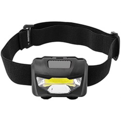 Torcia LED frontale lampada da TESTA "HEAD BASIC" BATTERY