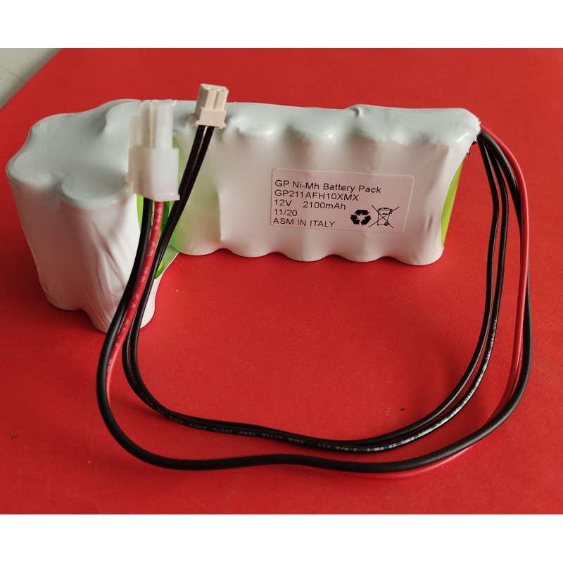 Batteria CARDIOLINE ELAN 110 Ni-Mh GP211AFH10XMXZ 12V 2,1Ah GP Battery