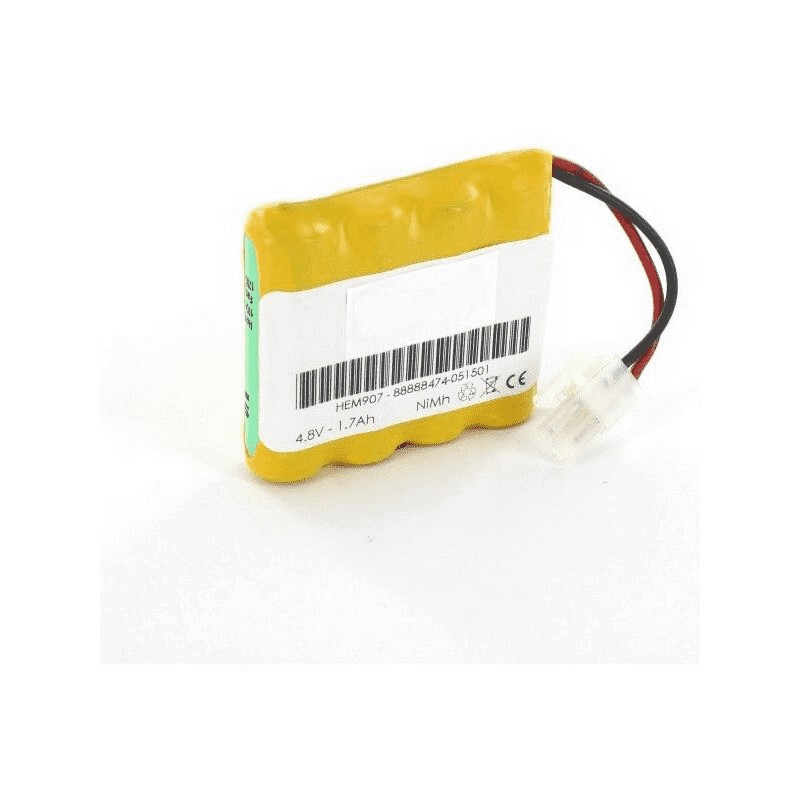 OMRON HEM-907 48 Batteria per sfigmomanometro,GP180AAH4BMX 4,8V 1800mAh
