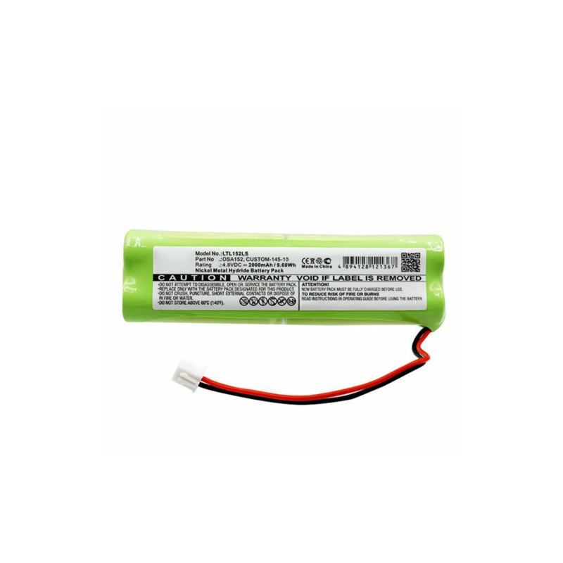 LITHONIA DAYBRIGHT D-AA650BX4 GP210AAH4SMX 4,8V 2,1Ah Batteria Ni-Mh per LITHONIA