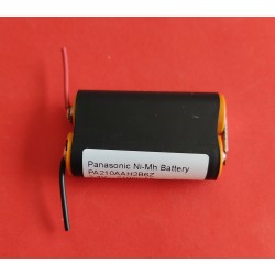 Batteria Telecomando AUTEC 2,4V 2,1Ah Panasonic con cavi liberi, Telecomandi GRU