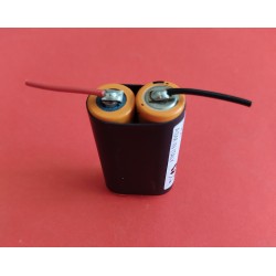 Batteria Telecomando AUTEC 2,4V 2,1Ah Panasonic con cavi liberi, Telecomandi GRU