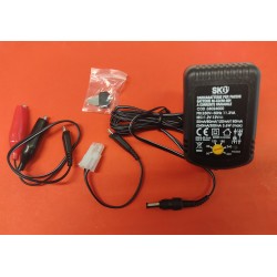 Carica Batterie per Pacchi Batteria Ni-Cd/Ni-Mh 1,2V-12V 300mAh