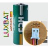 HCB CR17450 3V 2,5Ah FDK Batteria Litio per rilevatori di fumo MCT-426/427